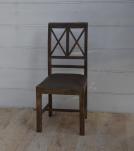 Wood  Leather Chair