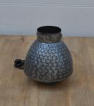 MOROCCAN STYLE METAL LATTICE TABLE LAMP