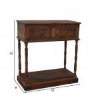 RECLAIMED TEAK WOOD CONSOLE