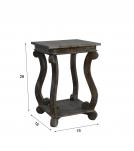 SOLID WOOD END TABLE SIDE TABLE