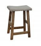 UPHOLSTERED COUNTER STOOL