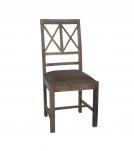Wood And Leather Chair