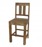 Bar wood stool