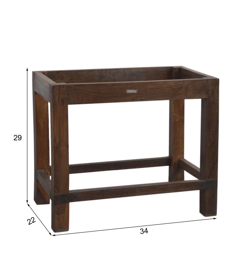 SOLID WOOD TABLE FRAME