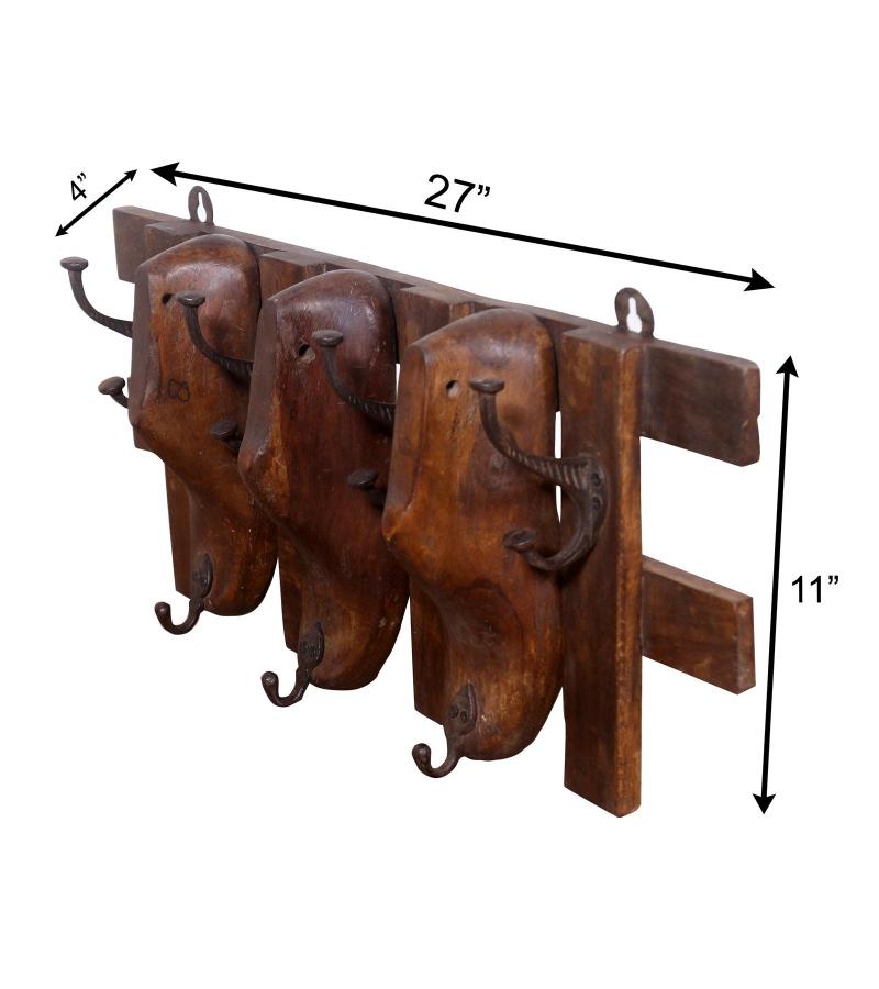 WOODEN WALL BRACKET 