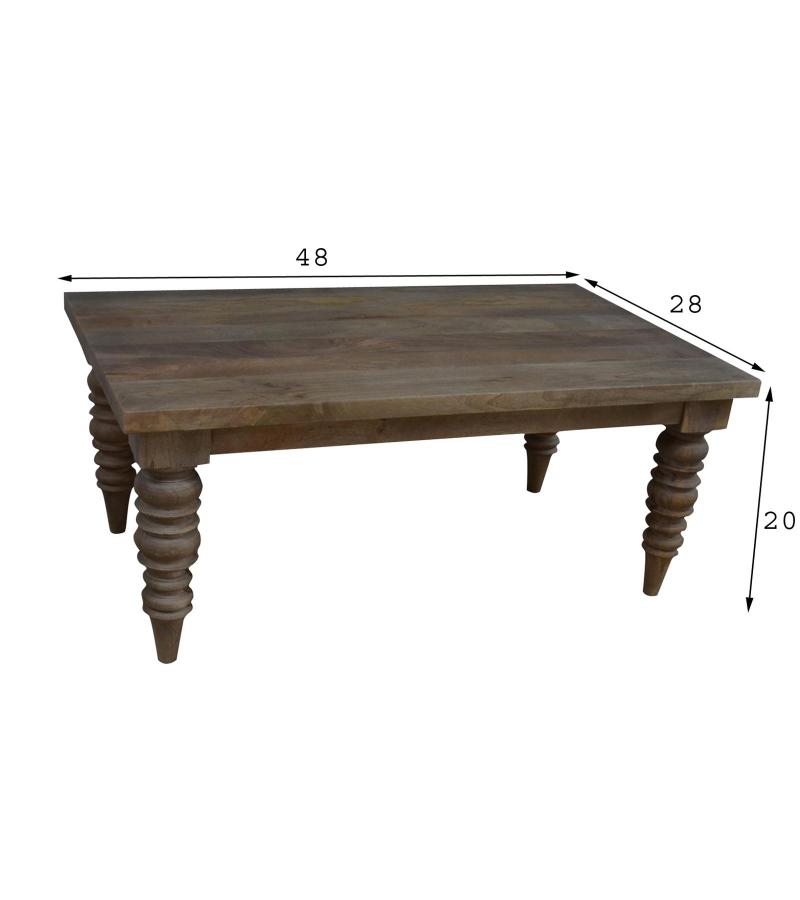 SOLID WOOD COFFEE TABLE