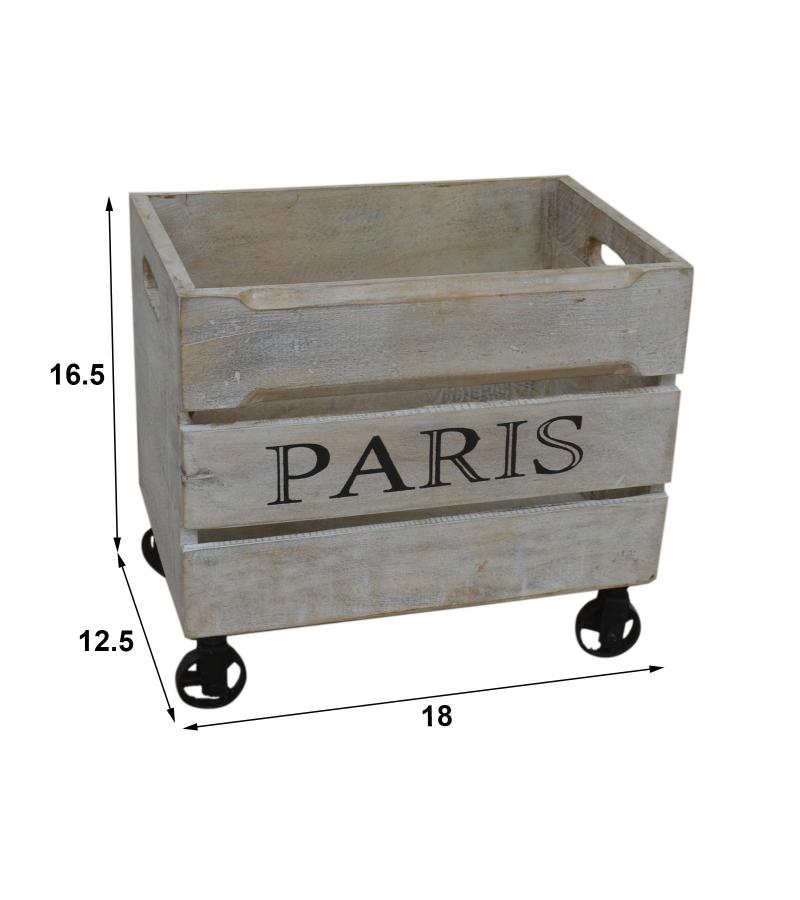 Wooden basket
