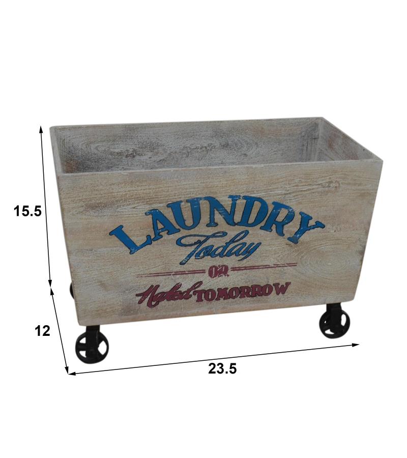 Wooden basket