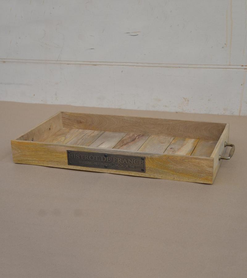 WOODEN TRAY