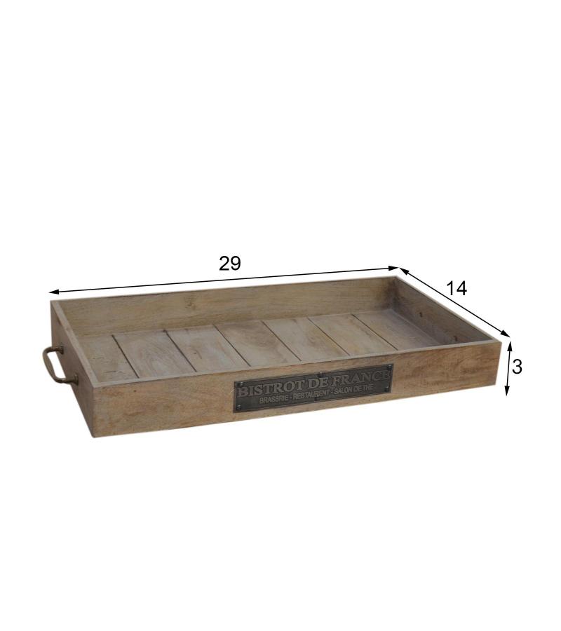 WOODEN TRAY