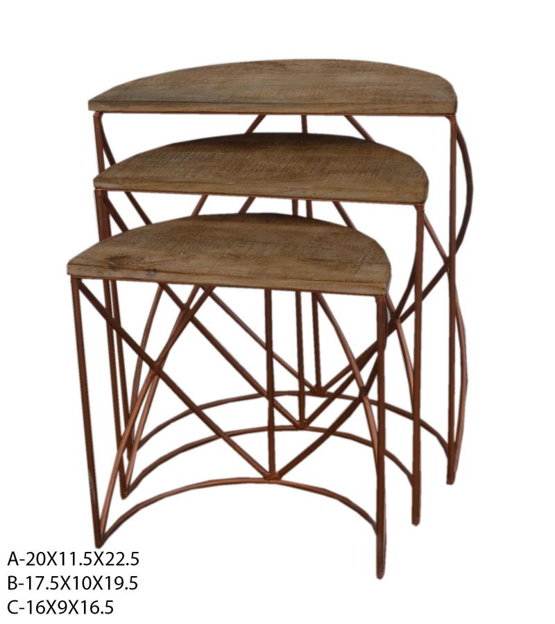 Nesting Side Tables Set Of 3
