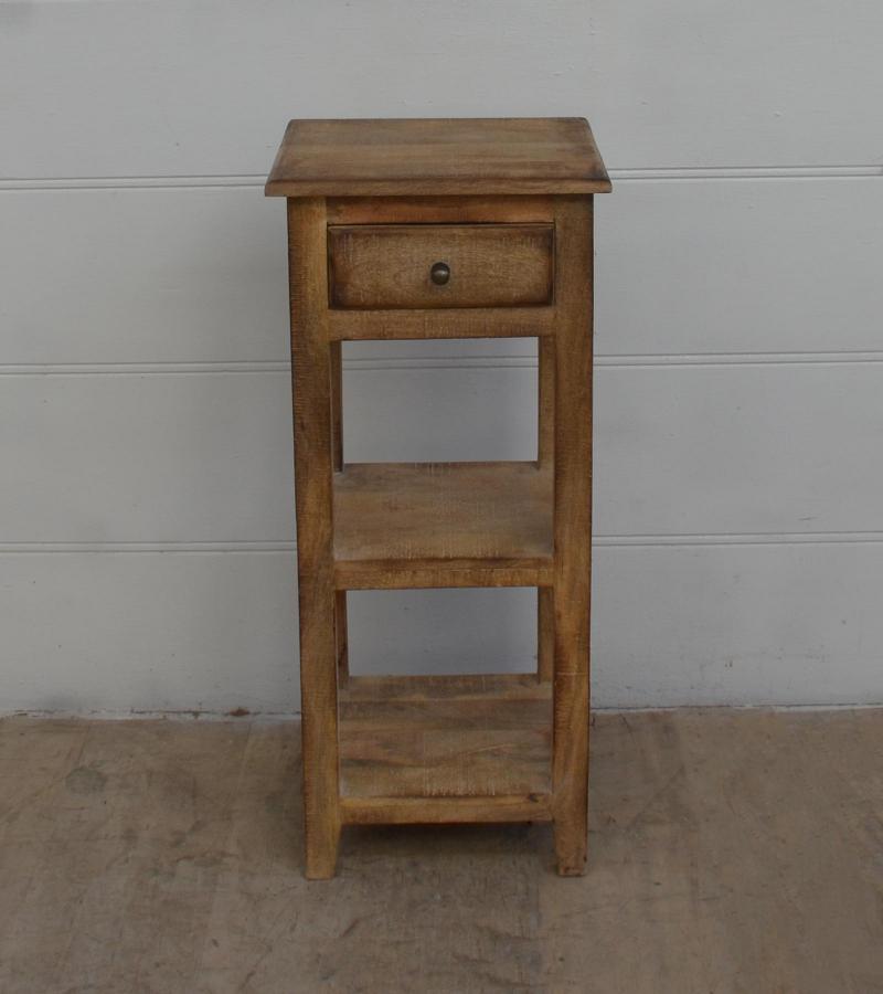 SOLID WOOD END TABLE / NIGHTSTAND
