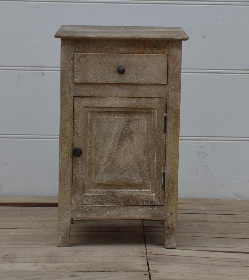SOLID WOOD NIGHTSTAND / END TABLE