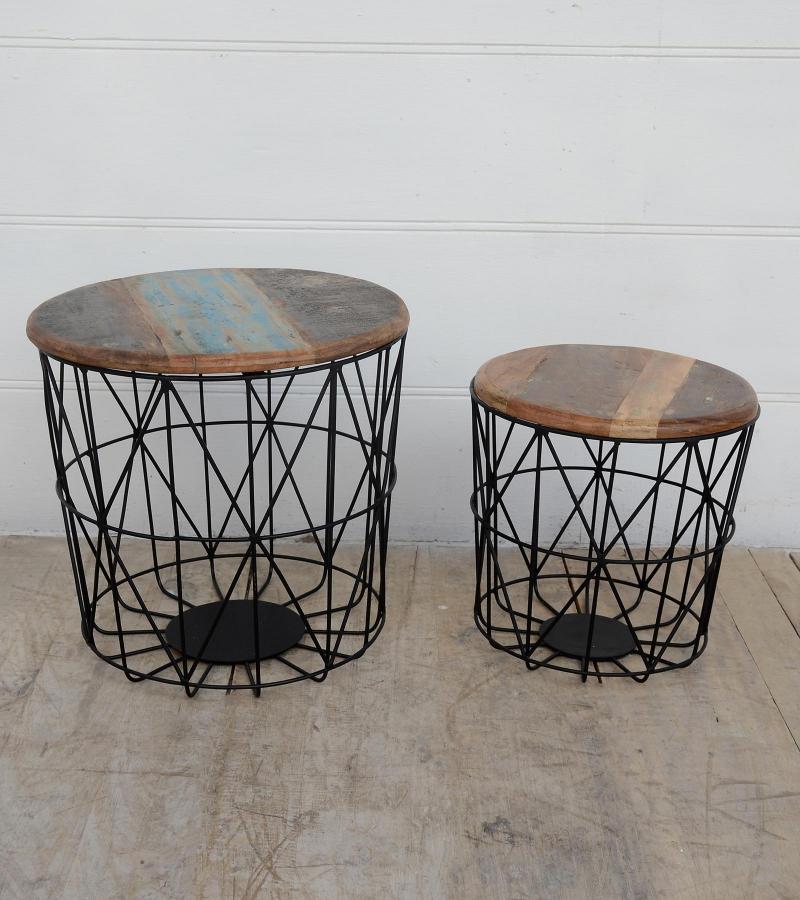 SET OF 2 END TABLES