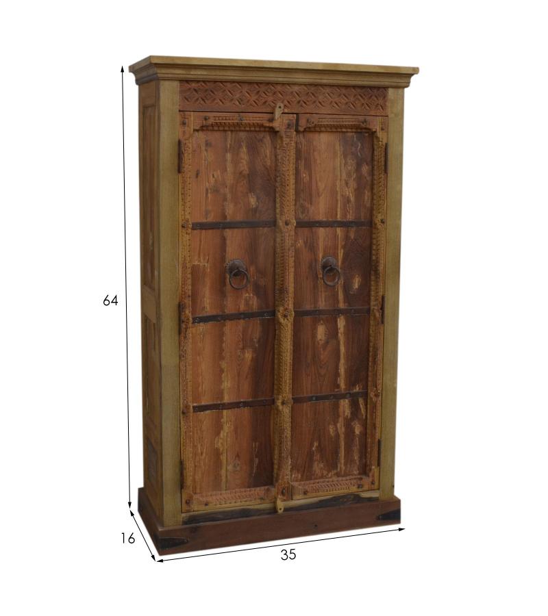 SOLID RECLAIMED TEAK WOOD CABINET