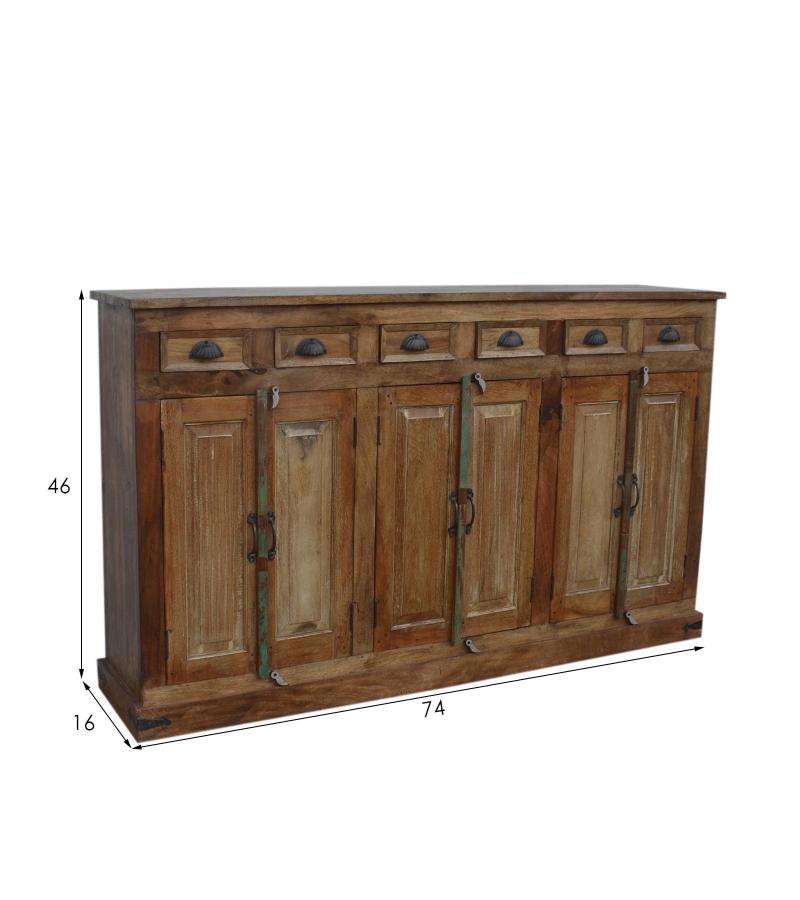 Solid Wood Sideboard