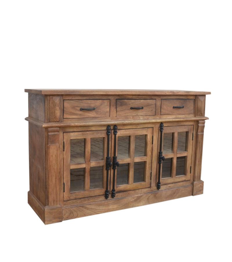 WOODEN SIDEBOARD
