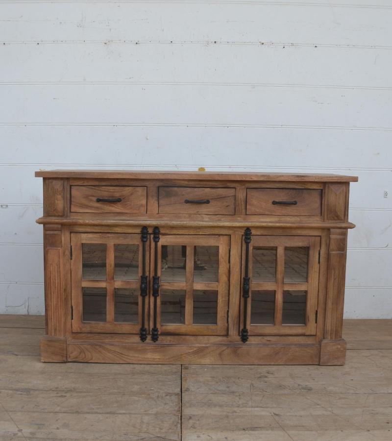 WOODEN SIDEBOARD