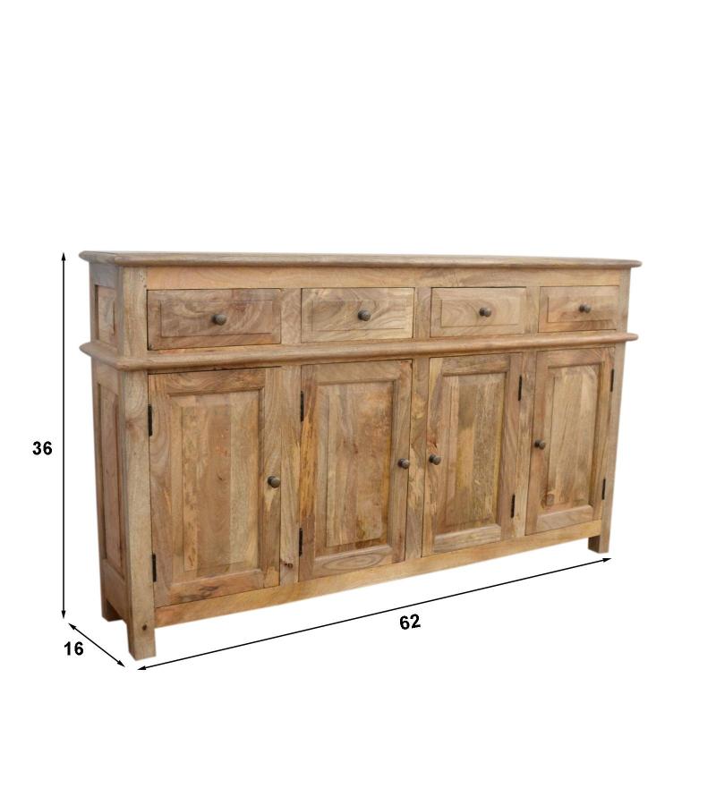 WOODEN SIDEBOARD