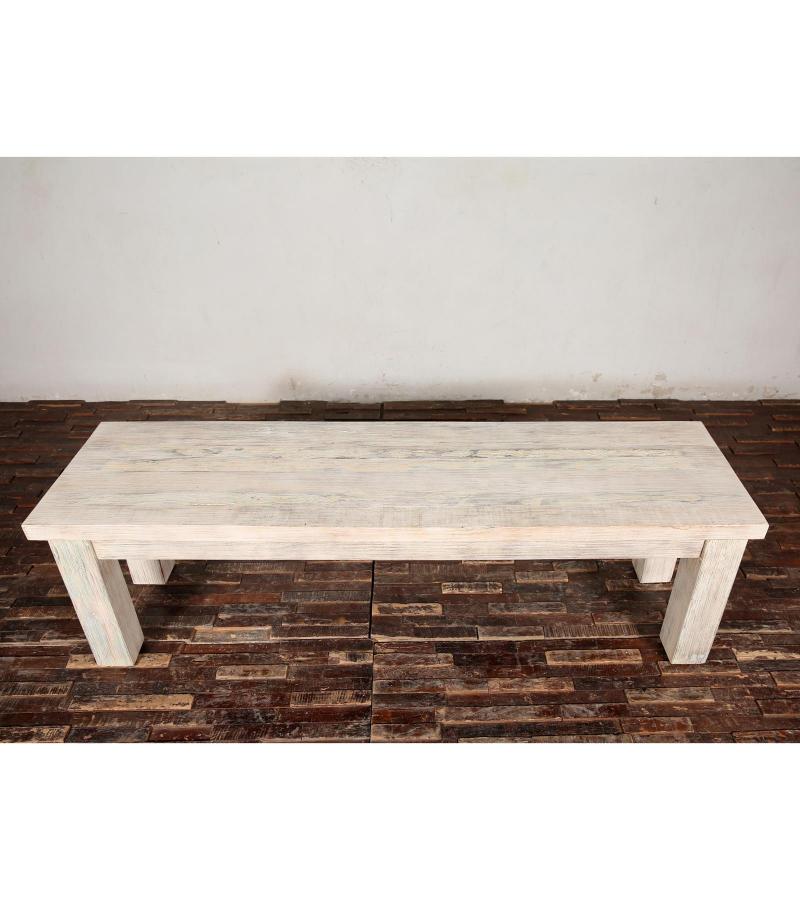 SOLID RECLAIMED TEAK WOOD BENCH