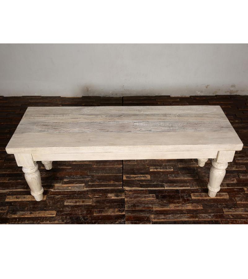 SOLID RECLAIMED TEAK WOOD BENCH