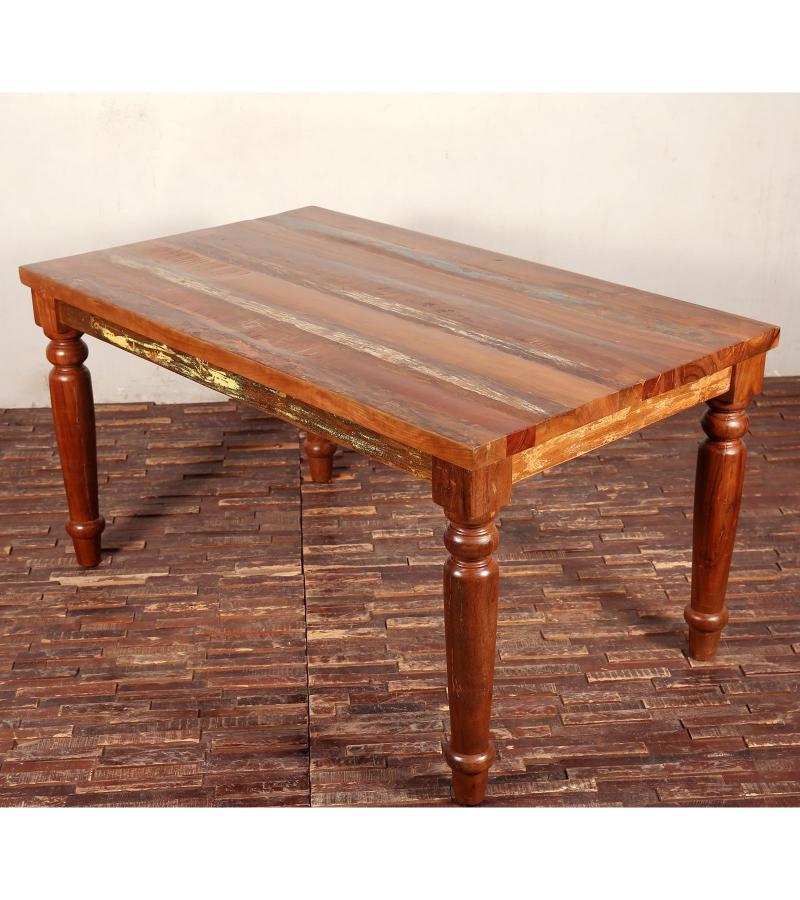 RECLAIMED SOLID TEAK WOOD DINING TABLE