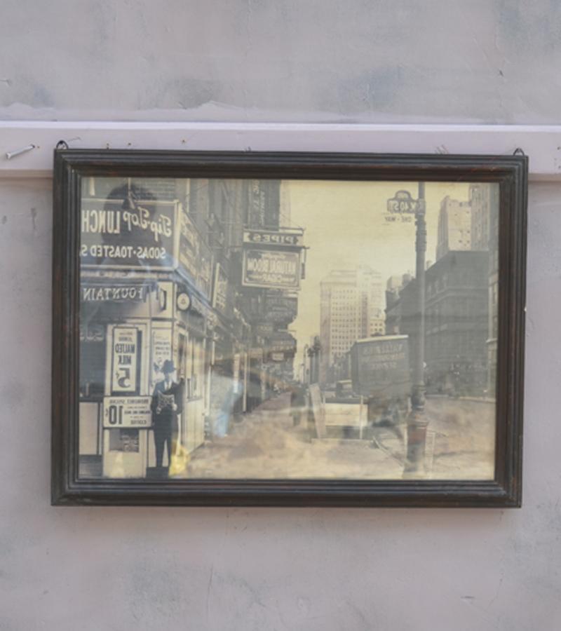 WOOD FRAMED PRINT