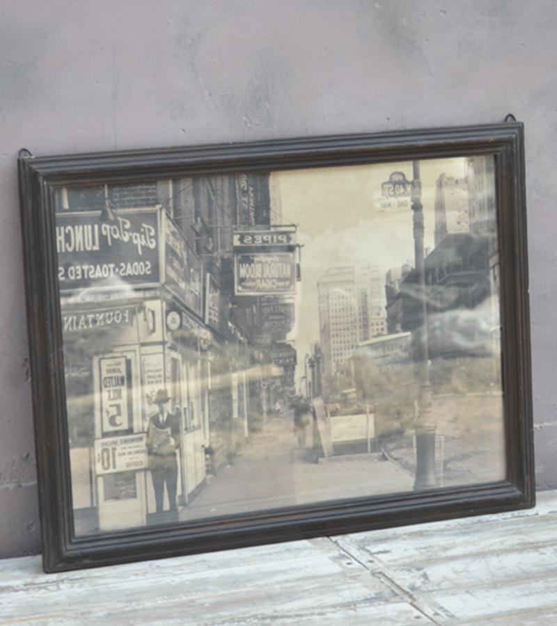WOOD FRAMED PRINT