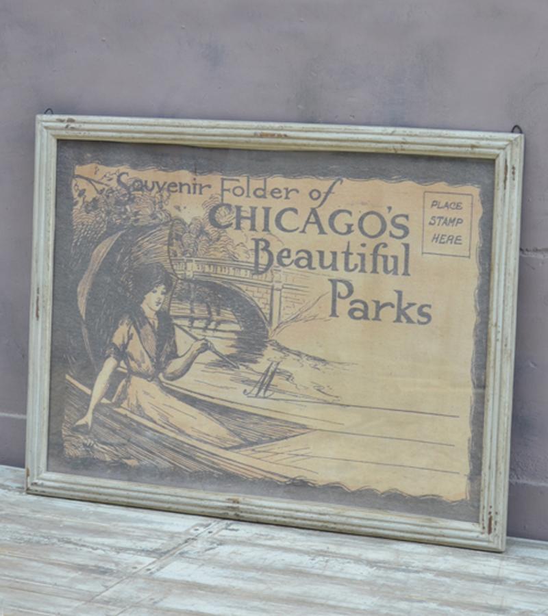 WOOD FRAMED PRINT
