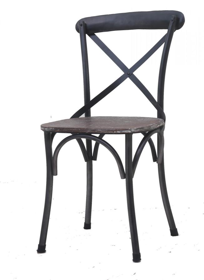 IRON WOODEN CHAIR