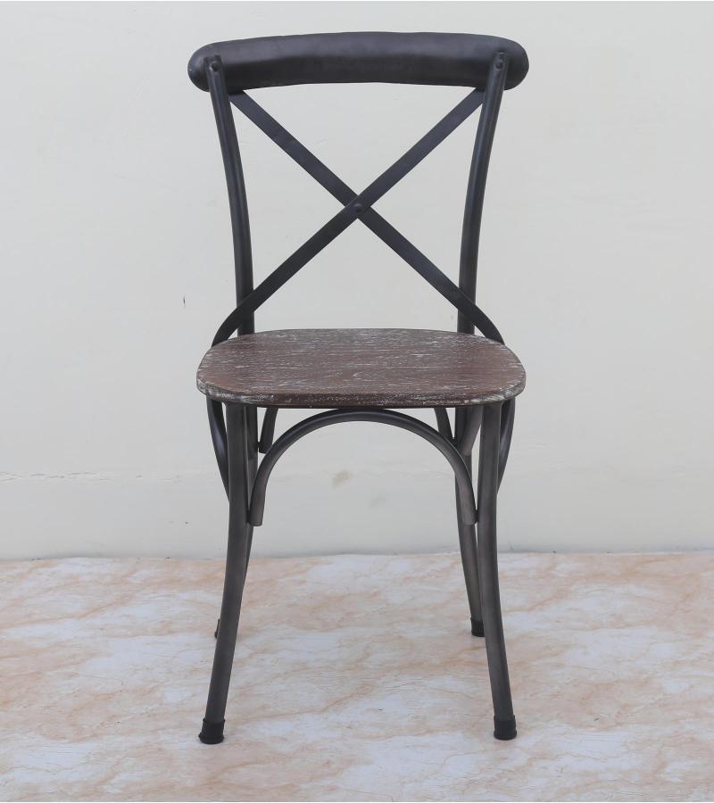 IRON WOODEN CHAIR