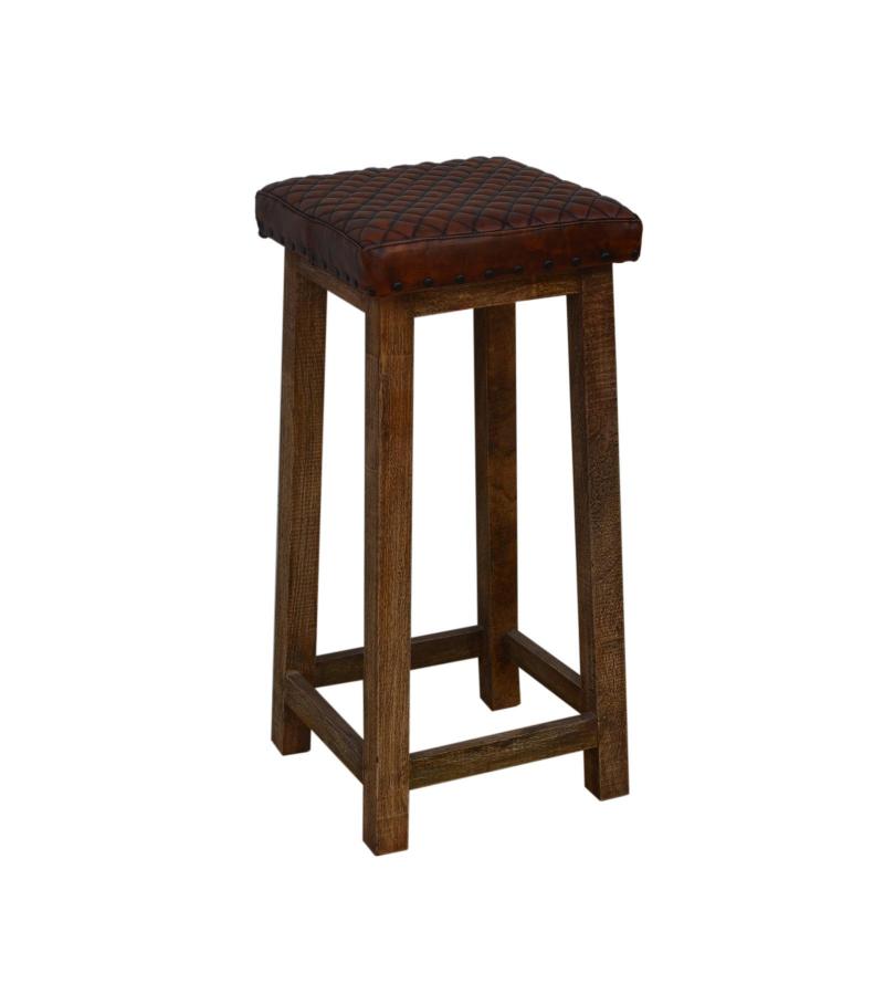 WOODEN BAR STOOL