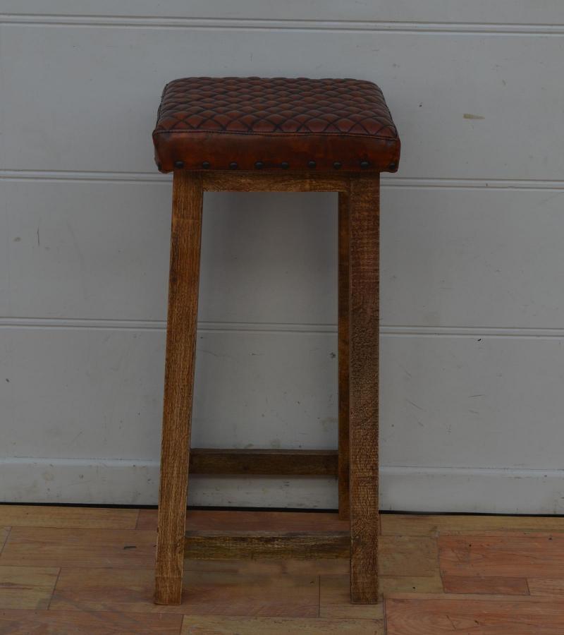 WOODEN BAR STOOL