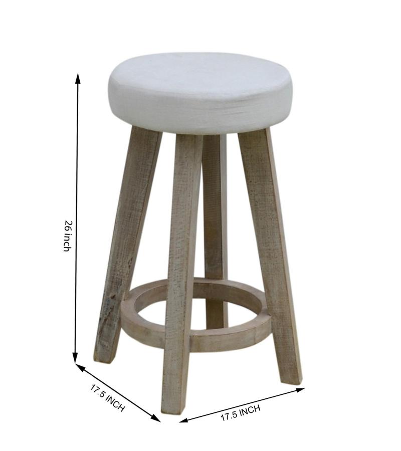 Fabric Stool 