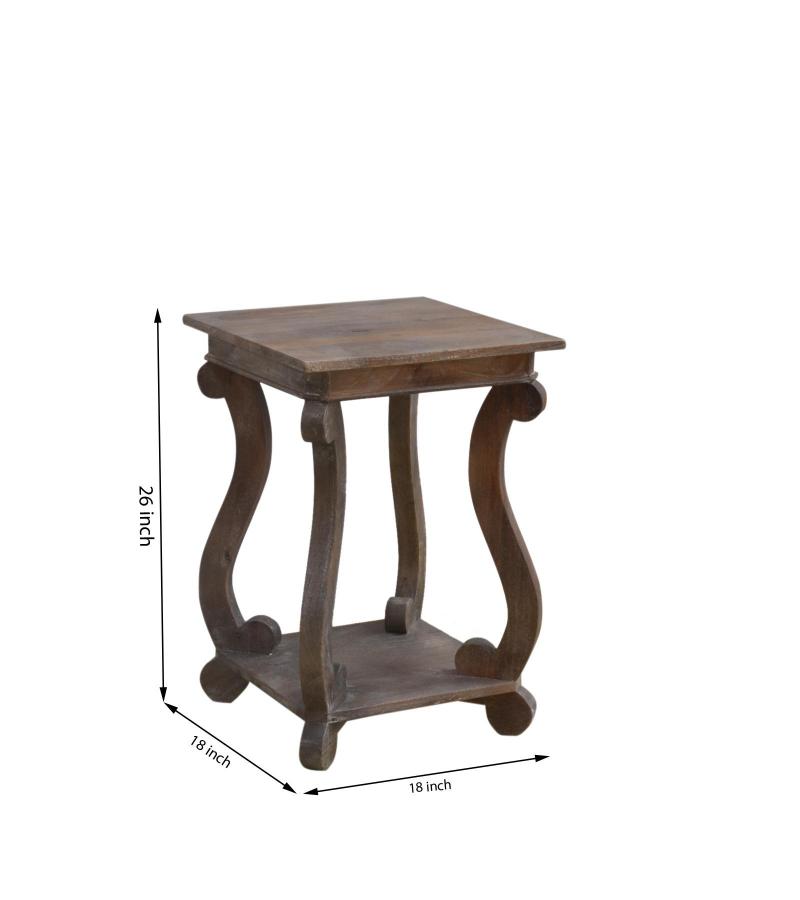 SOLID WOOD END TABLE SIDE TABLE