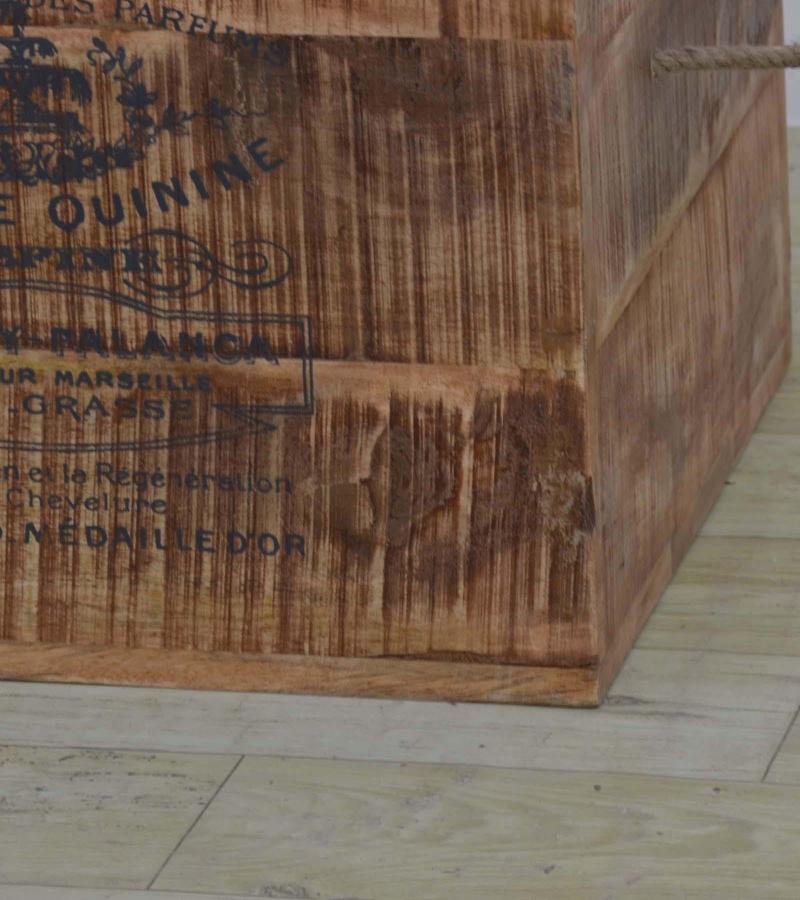 BOX WITH LEATHER SEAT