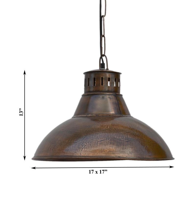 METAL PENDANT CEILING FIXTURE