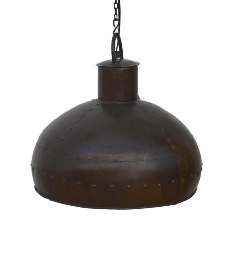 METAL HANGING LIGHT W/ RIVETS