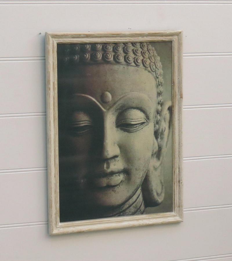 Framed Buddha Wall Panel