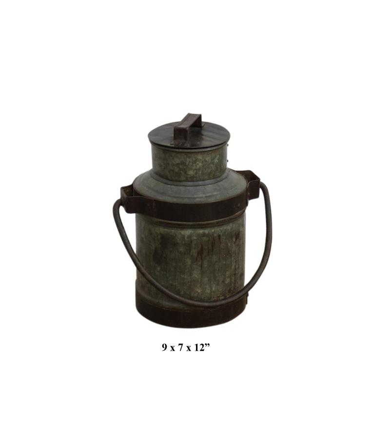 iron small milk pot 