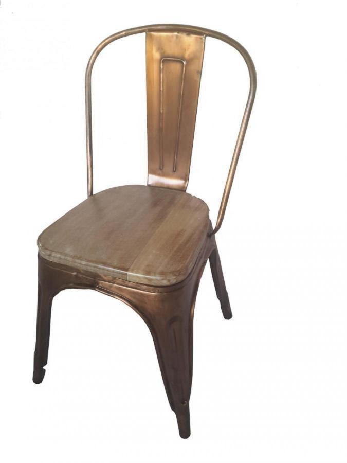 IRON WOOOOD CHAIR 