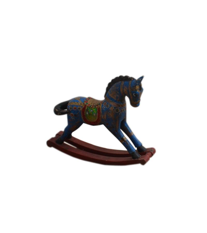 WOODEN ROCKING HORSE