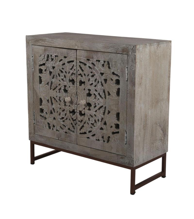 carved 2 DOOR SIDEBOARD