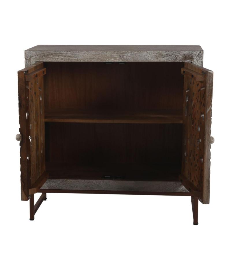 carved 2 DOOR SIDEBOARD