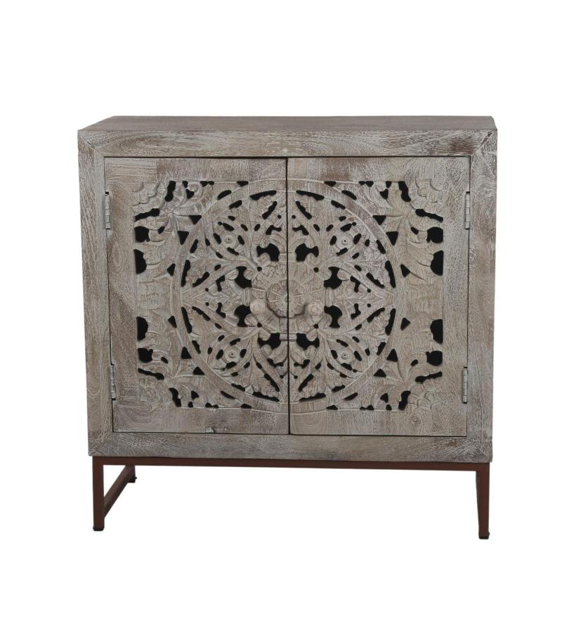 carved 2 DOOR SIDEBOARD