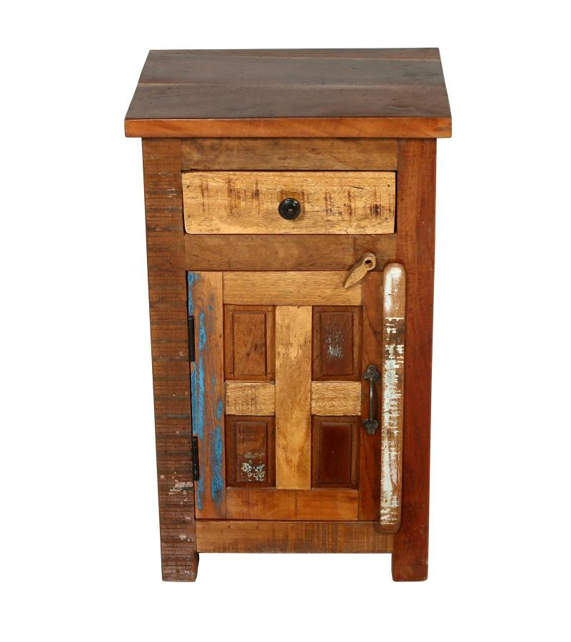 SOLID RECLAIMED TEAK WOOD SIDETABLE END TABLE