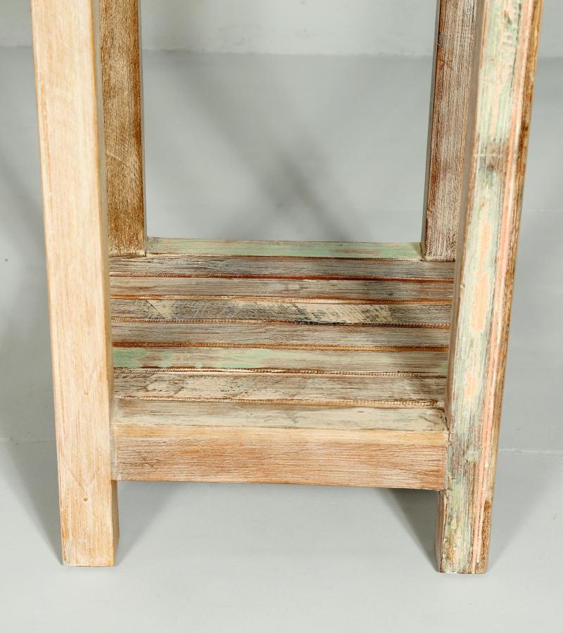 SOLID RECLAIMED TEAK WOOD SIDETABLE END TABLE