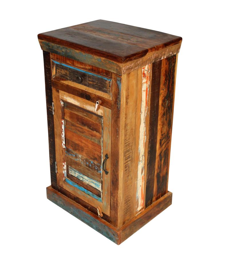SOLID RECLAIMED TEAK WOOD SIDETABLE END TABLE