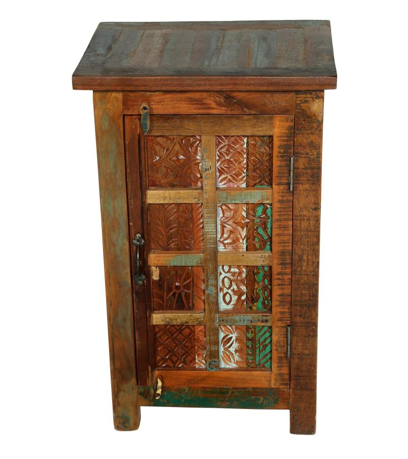 SOLID RECLAIMED TEAK WOOD SIDETABLE END TABLE