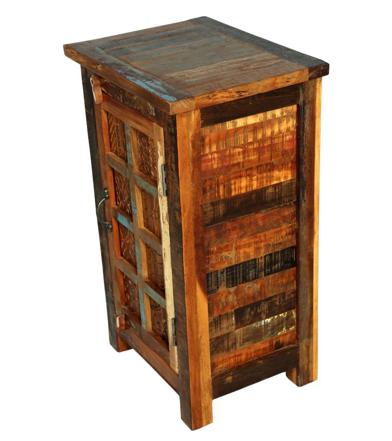 SOLID RECLAIMED TEAK WOOD SIDETABLE END TABLE